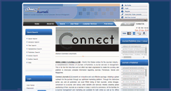 Desktop Screenshot of connectjournals.com